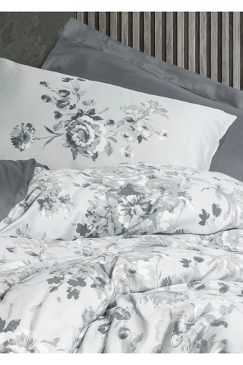 OEM Soft Grey Bed Linen 6 Pieces (100% Cotton)