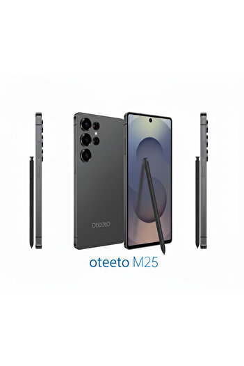 OTEETO M25 Smartphone – 6.75” Display, 8GB RAM, 128GB ROM, 5000mAh Battery, Android 15.0, Stylus Pen