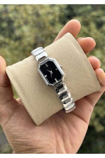 Tulpar New Season Special Cut Glass Design Octagonal Case Women's Wristwatch