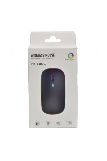 Tim Mouse Optic RGB - Dual Mode Wireless 2,4 Ghz & Bluetoth 5.0 / RF-6800 C