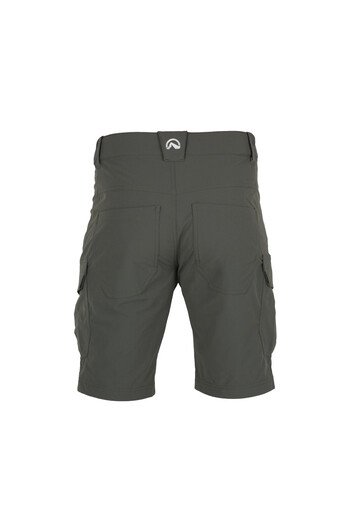 NORTHFINDER Men's trekking cargo shorts Anthon darkgreen