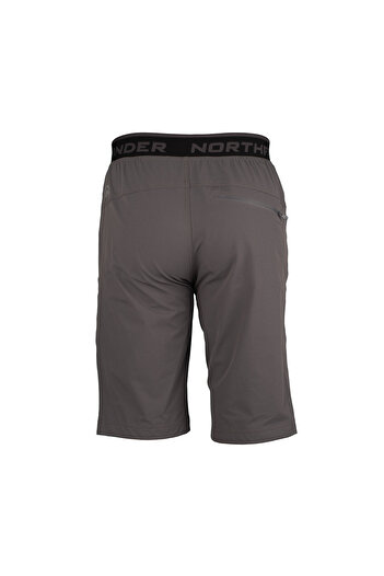 NORTHFINDER Roberto darkgrey men's elastic waist shorts