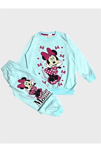 tusem butik homewear Set de pijamale sezoniere cu mâneci lungi, din bumbac, cu buline albastre, cu model cu cataramă