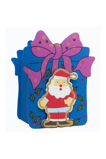 OEM Decorative Christmas holder, Ideal for sweets, pens or other accessories, Santa Claus children's gift