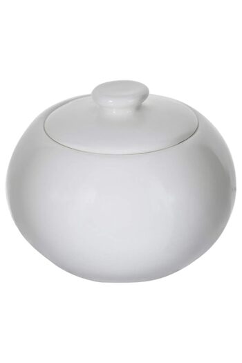 Generic Sunnex Porcelain, White - Sugar Bowls