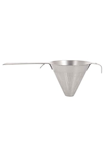 Generic Raj Stainless Steel Conical Strainer, Silver, 14 cm, SCS006, TEA STRAINER , Juice STRAINER , COCKTA