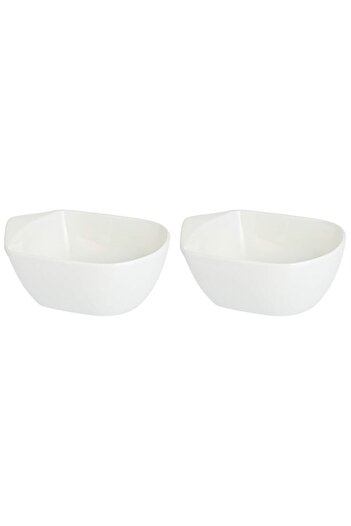 Generic Symphony Modern Bowls Set - 2 Pieces - White