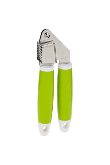 Generic Royalford Garlic Press with Plastic Handle - Super Easy to Clean - Crush Garlic & Ginger with Ease