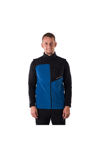 NORTHFINDER Men's fleece vest LUCIUS darkblue
