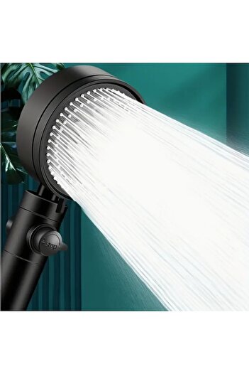 OEM Ultramodern Shower Head, Different Water Pressure Modes, Matte Black