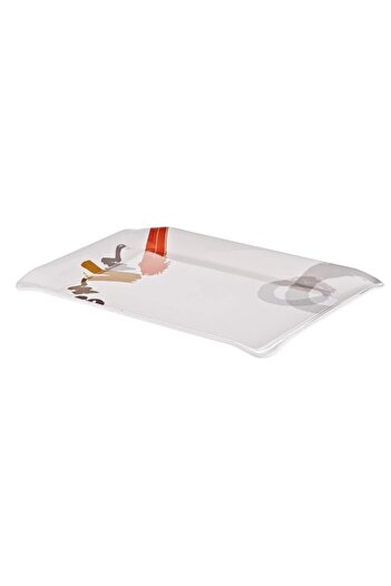 Generic Servewell Art Glory Stylo Medium Tray - White
