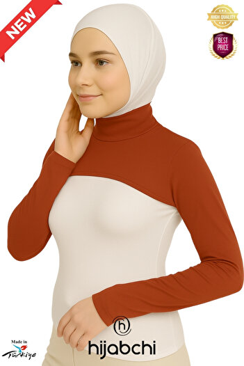 hijabchi Комір з коміром - Рибальський комір з віскози та лайкру -