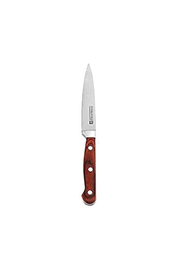 Generic Royalford 5inch Utility Knife with Wooden handle, Silver, RF9663