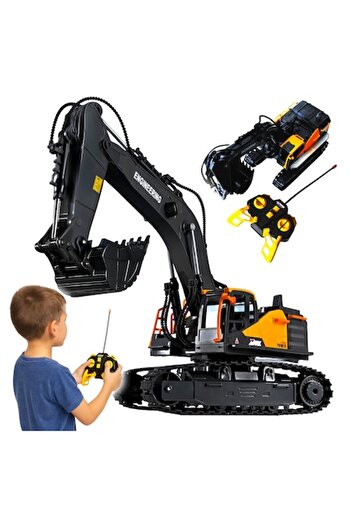 CIUPIGo CIUPIGo® crawler excavator with remote control, functional arm and bucket, 3.7V rechargeable battery,