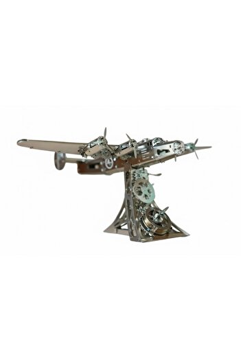 Time 4 Machine 3D Mechanical Puzzle, B-24 Liberator Airplane, Time for Machine, metal, 198 pieces