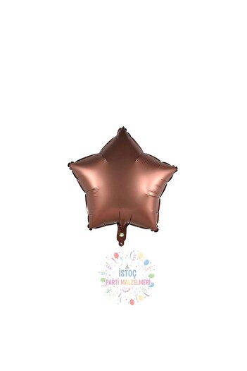 İSTOÇ PARTİ Caramel Color Star Foil Balloon