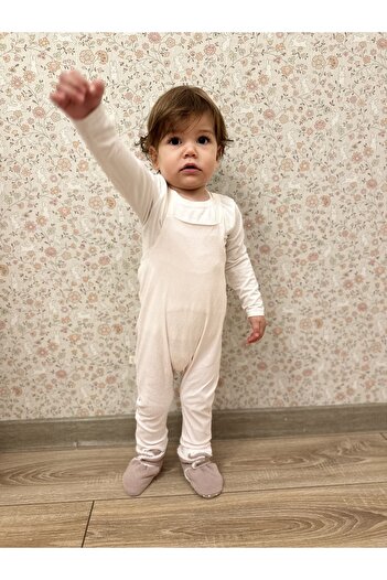 BabyDia Cross Detailed Jumpsuit