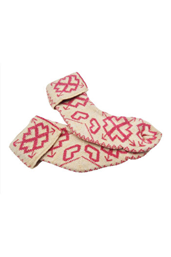 Star Fashion Knitted socks, 100% wool, traditional pattern