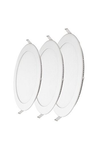 Klaus Recessed LED Panel Round 18W 1260Lm 6500K Ø205, KE35405K (20)
