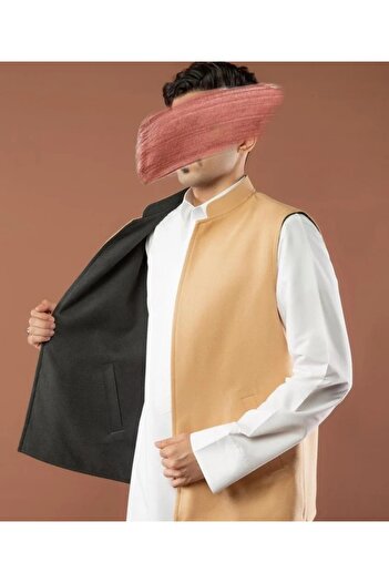 Generic Men's double-sided winter wool sedari