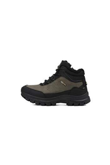 AX Boxing Children's Boots, Fur Lined, Lace and Zipper Closure, Non-Slip Sole,