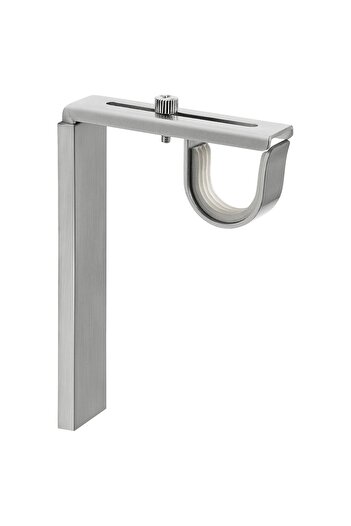 IKEA BETYDLIG Wall Ceiling Bracket Silver Colour Curtain Rod Holder Durable Support