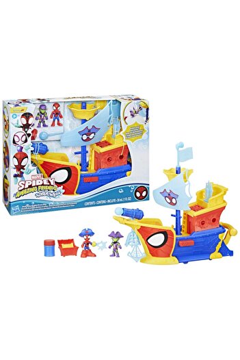 Marvel SPIDEY AND HIS AMAZING FRIENDS Spidey and his Amazing Friends Water-Webs Webs Ahoy Bubble Pir