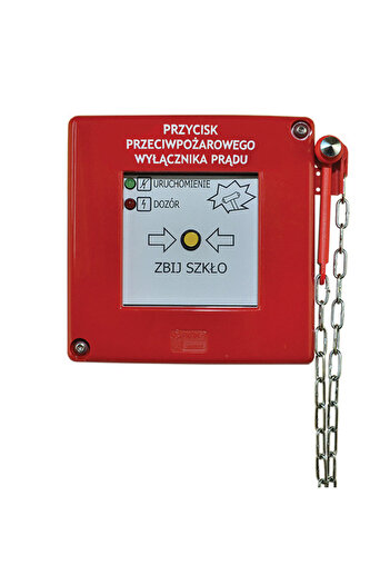 Other Fire Protection Switch A XY with Hammer 2xLED 24V/230V