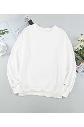 bahar uğurlu Thick Boys and Girls Circular Neck Sweatshirt