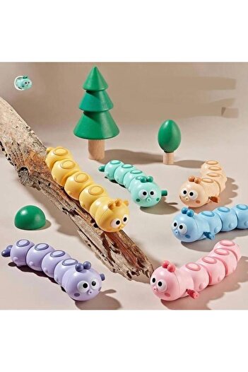 Generic Funny Moving Worm Game 6 Colors
