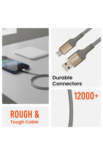 iMee PLUS IM-DC101 3A USB to Micro Cable 1.2M Braided Tangle-Free Fast Charging Data Cable