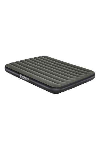 TSUMAB Bestway Double Inflatable Air Mattress – Durable Flocked Sleeping Bed for Home & Camping