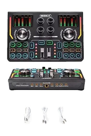 Lastvoice Bm800 Titanium V2 Set Effect Sound Card Microphone Stand Recording Live Broadcast (Pc and Phone)