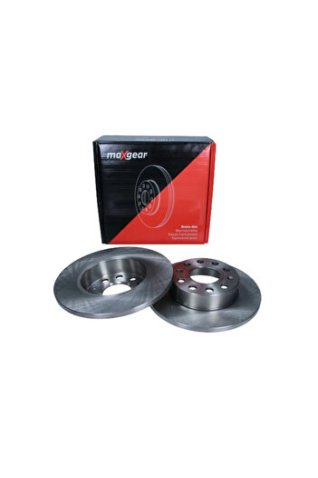 MaxGear Rear axle brake disc AUDI A3 (8P1) 2003-2012