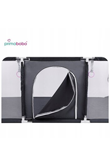 Primabobo Children's playpen, Primabobo, 180 x 120 cm, Compact folding, Includes basketball hoop and soccer go