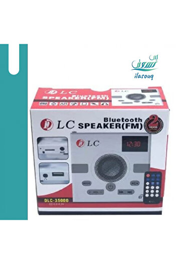 DLC Portable Bluetooth Speaker and Radio with Remote Control