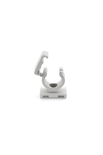 Other Closed holder for halogen-free pipes 16, gray color, pack of 100 pieces