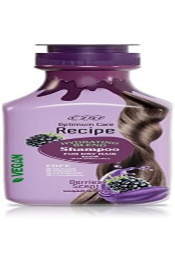 EVA Optimum Care Recipe Hydrating Blend Shampoo With Berries For Dry Hair, 350 Ml