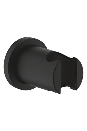 Other GROHE Matt Black Wall Shower Holder, Non-Adjustable