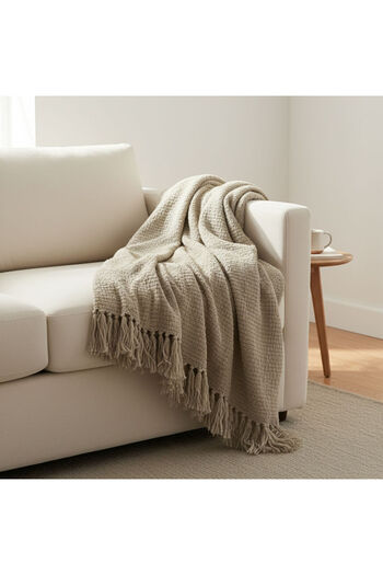 Orange Bed & Bath Chenille Throw | Shawl