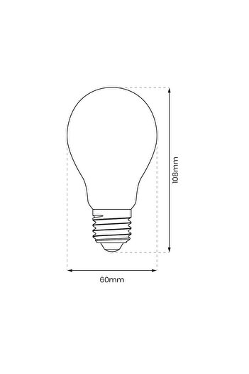Other LED FILAMENT BULB E27 8W A60 NEUTRAL