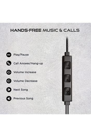 iMee PLUS IM-EP110 Type-C Wired Earphones with Mic, Hi-Fi Stereo Sound, Volume & Call Control