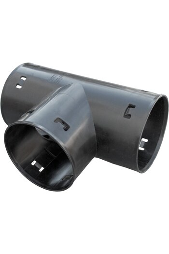 Other PVC drainage tee DNOD 125x10090 black