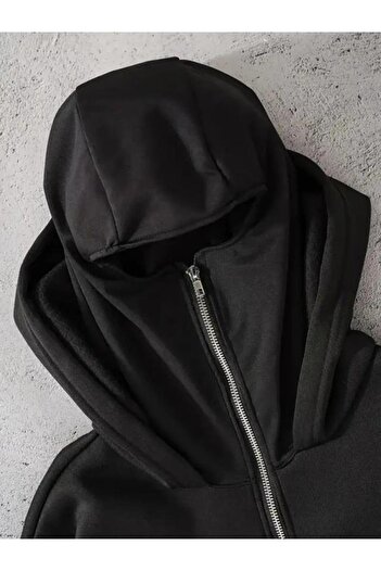 Touz Moda Φούτερ με κουκούλα Ninja με στάμπα Balaclava Angel Series