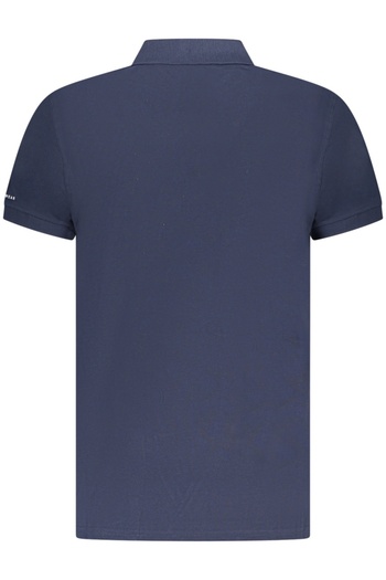 Trussardi Men's polo shirt, with graphic print, Regular fit, Navy blue