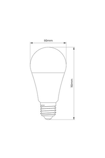 Other LED BULB E27 9W A60 WARM