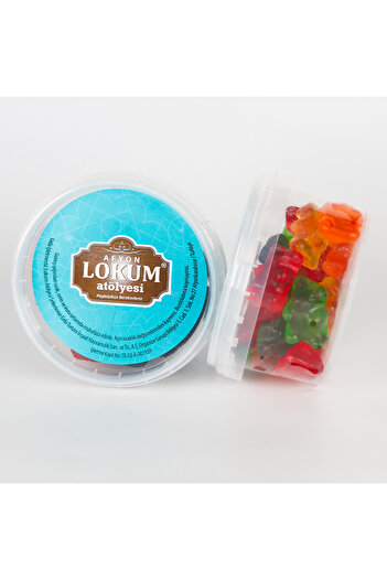 Lokum Atölyesi Fruit Flavored Soft Candy (Teddy Bear Shaped) 120 g
