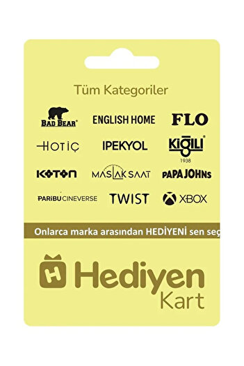 Hediyen Kart اختبار طه