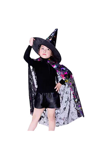 OEM 2-piece Halloween costume set, Cape and hat, MAS-205
