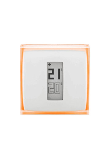 Netatmo Kit termostat de ambient si 1 capet termostat smart pentru calorifer Netatmo, WI-FI, cu afisaj di...